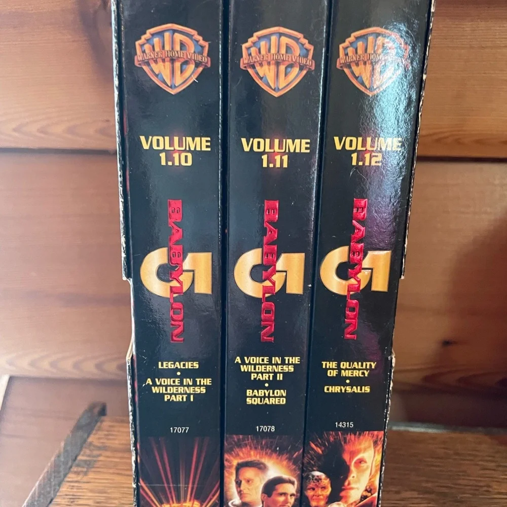 Epsilon Chronicle Season 1 VHS Tapes Babylon 5